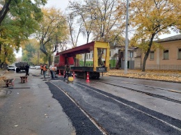 В Николаеве ямы на дорогах с трамвайными путями латает "Николаевэлектротранс". Что уже сделали? (ФОТО)