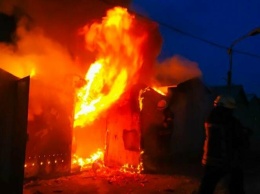 Пожар в Мариуполе. Мужчина умер в собственном гараже