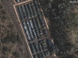 Обнародованы новые фото огромного количества российской военной техники у границ Украины