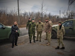 Военная делегация Швеции посетила Авдеевку