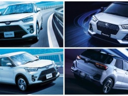 Toyota начала продажи новых гибридных версий кроссовера Toyota Raize в Японии