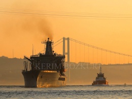 В Черное море вошло американское транспортное судно снабжения