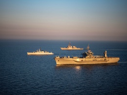 Американские военные корабли провели учения с союзниками в Черном море