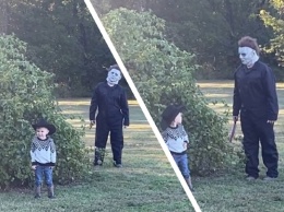Родители решили напугать сына на Хэллоуин, но то что он сделал удивило весь интернет