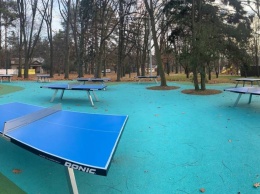 В Киеве расширили Урбан-парк на ВДНГ: там появились столы для тенниса