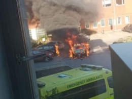 В Ливерпуле взорвалось такси с пассажиром