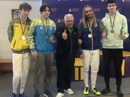 Одесские фехтовальщики завоевали три медали чемпионата Украины