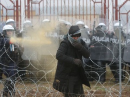 Несколько польских полицейских травмированы на границе с Беларусью