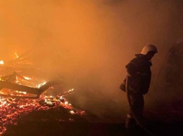 В Одесской области произошел крупный пожар на базе отдыха