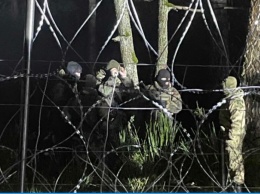 Под предводительством белорусского спецназа мигранты прорвали границу с Польшей (ФОТО, ВИДЕО)