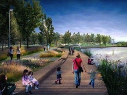 В парке Зеленый Гай могут появиться ручей и зона отдыха с барбекю