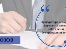 Поссовет на Херсонщине отдал землю в аренду без торгов, прокуратура оспорила это решение