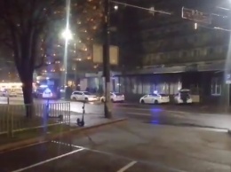 Возле гостиницы "Днепропетровск" устроили стрельбу (видео)