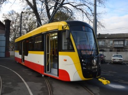 Одесгорэлектротранс выпустил 29-й трамвайный вагон "Одиссей"