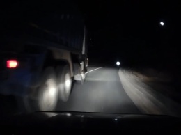 Ночью на дорогах Крыма заметили самосвал-убийцу