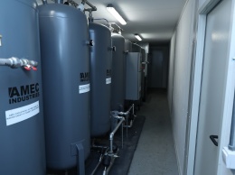Установка собственных кислородных станций снизила зависимость больниц Одессы от поставок кислорода. Фото