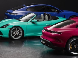 Porsche вернула классические цвета современным моделям