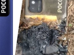 Смартфон Poco загорелся и взорвался во время использования