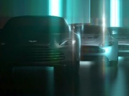 Aston Martin показал «лицо» прощального V12 Vantage