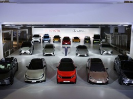 Toyota Motor показала сразу 15 новых электромобилей