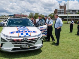 У австралийской полиции появился водородный Hyundai Nexo