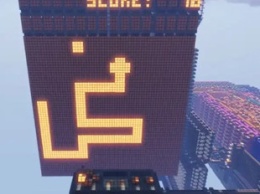 В Minecraft построили виртуальный 8-битный процессор, на котором можно играть в «Тетрис» и «Змейку»