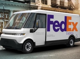 FedEx получила первые электрические фургоны доставки General Motors