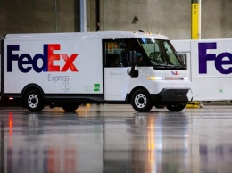 FedEx получила первые электрические фургоны