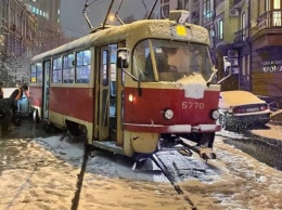 Снегопад в Киеве - какая ситуация на дорогах (ФОТО, ВИДЕО)