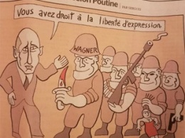 Представитель Франции в ЮНЕСКО опубликовала карикатуру на Путина и солдат ЧВК «Вагнер»