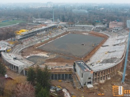 "Большое строительство" в Кривом Роге: что сделано на стадионе "Металлург" за этот год