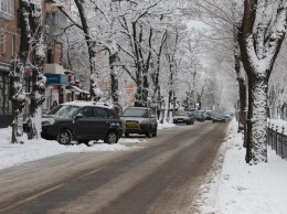Никополь засыпало снегом: ситуация на дорогах