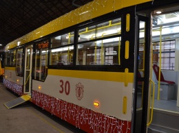 Одесские трамвайщики построили 30-й вагон «Одиссей»