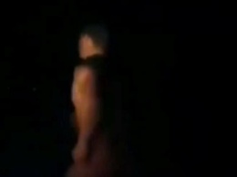 Полицейские сняли на видео голого односельчаника, который в мороз бежал по дороге, - ФОТО