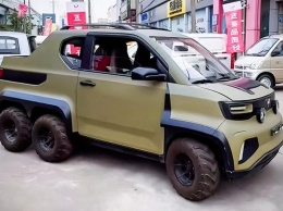 Китайцы представили самый маленький 6-колесный автомобиль (фото) | ТопЖыр