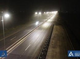Теперь ярко освещены 5 километров трассы Н-11 от Баштанской развязки до города Николаева (фото)