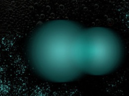 Физики обнаружили гибридную частицу, скрепленную очень прочным "клеем"