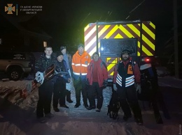 На Закарпатье спасатели нашли одессита, который потерялся в районе горнолыжного курорта