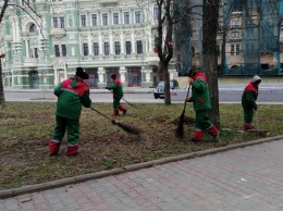 Озеленители ежедневно благоустраивают территории парков и скверов Одессы. Фото