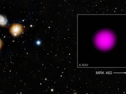 Телескоп NASA заметил в карликовой галактике сверхмассивную черную дыру