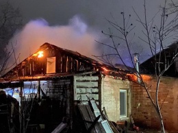 В Долгинцевском районе Кривого Рога сгорел жилой дом
