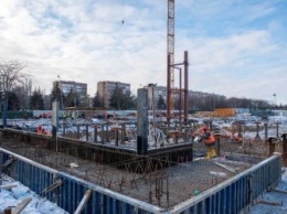 Метинвест показал строительство кампуса «Метинвест Политехники»: готовятся к монтажу металлоконструкций