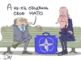 Карикатурист высмеял переговоры Путина и Байдена