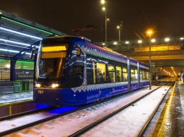 На выходных 15 и 16 января в Киеве будет изменено движение одного маршрута скоростного трамвая