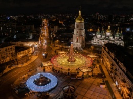 Новогодний городок в центре Киева посетили более 4 млн человек