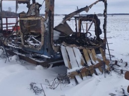 Под Харьковом в результате пожара погиб мужчина