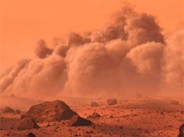 Марсианская станция успешно пережила пылевую бурю