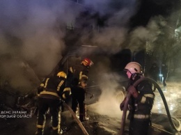 На выходных в Мелитополе в разных районах горели автомобили
