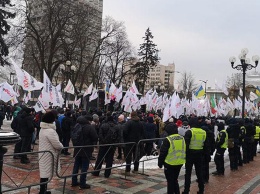 В центре Киева усилены меры безопасности