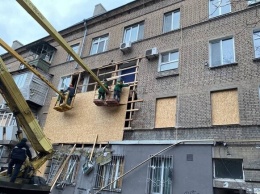 В Запорожье часть жителей взорвавшегося дома вернулась в свои квартиры